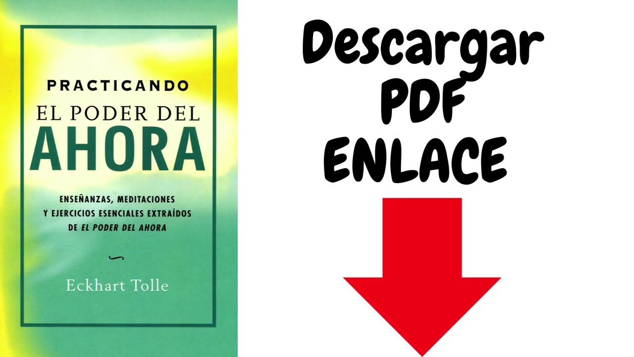 descargar gratis el libro el poder del ahora en pdf