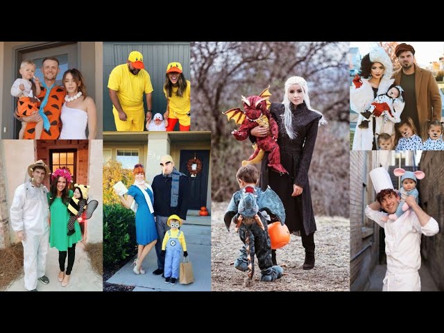 disfraces de halloween para niños y mamas