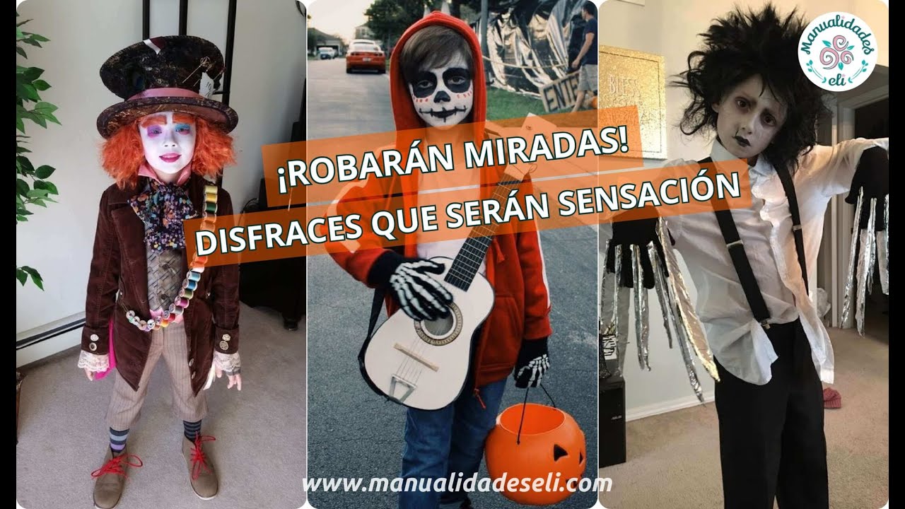 disfraces para halloween para niños hechos en casa