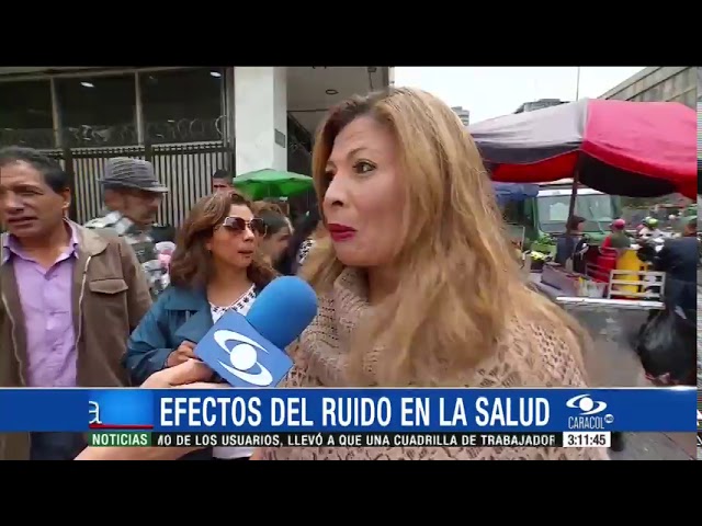 efectos negativos del ruido en el ser humano