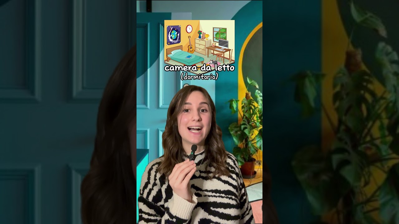 ejemplo de descripcion de una casa en italiano