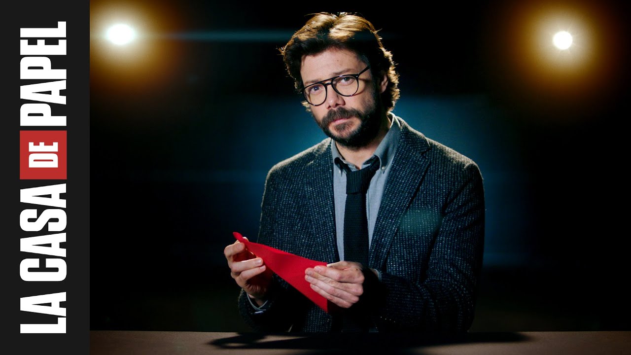 el profesor de la casa de papel