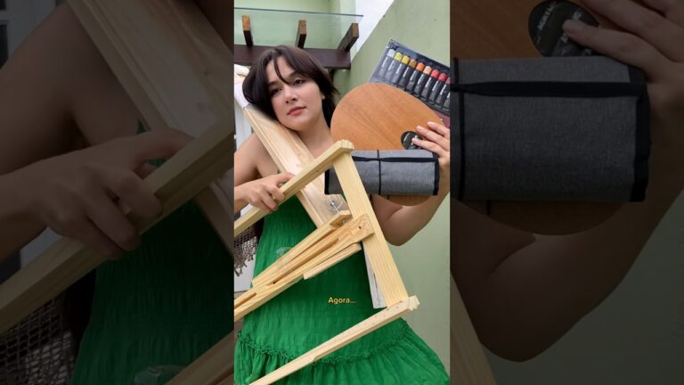 estão entre os materiais de trabalho de pintura