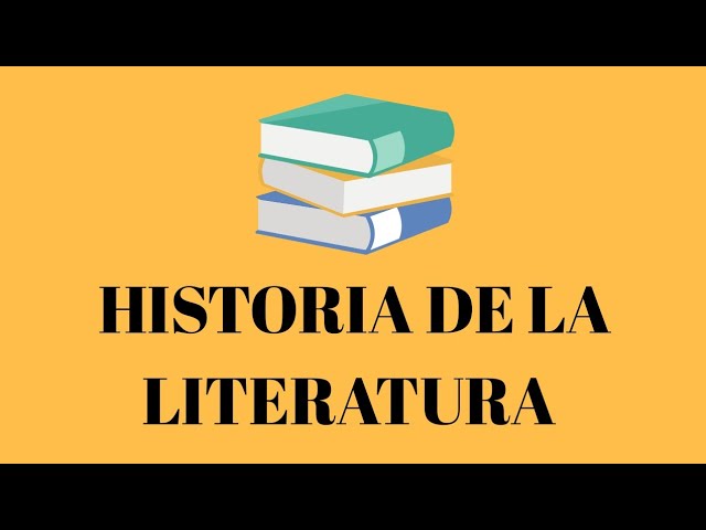 etapas de la literatura linea del tiempo