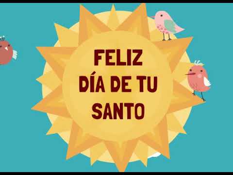 felicitar a una amiga por su santo