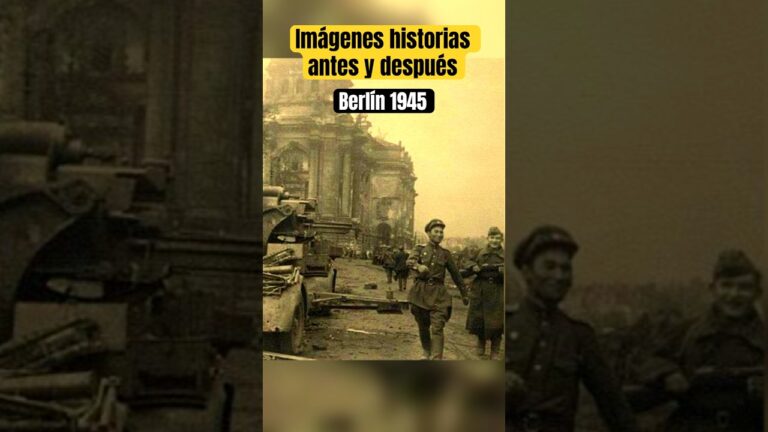 fotos de la segunda guerra mundial antes y despues