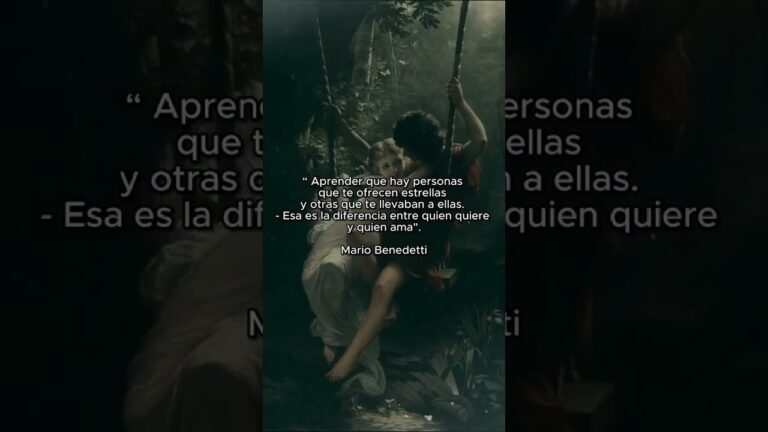 frases cortas de mario benedetti de amor