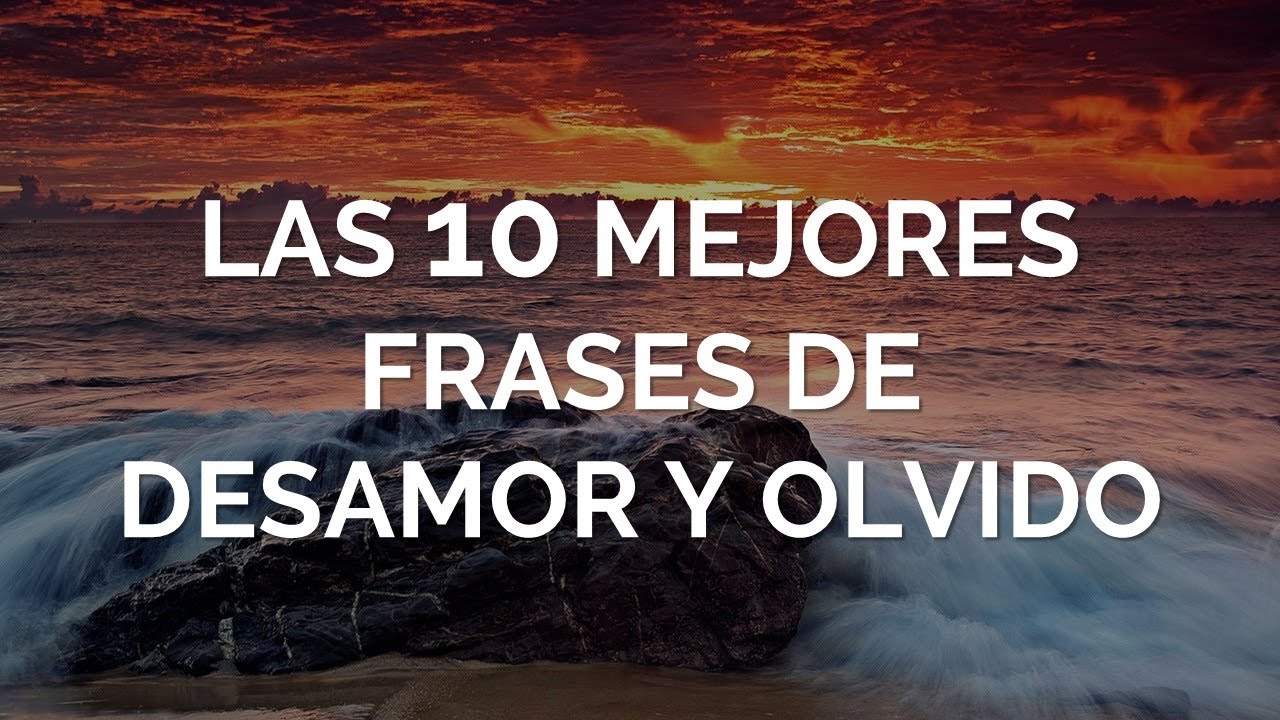 frases cortas de olvido para un amor