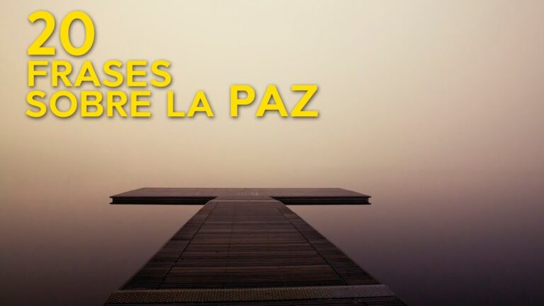 frases cortas de paz en el mundo
