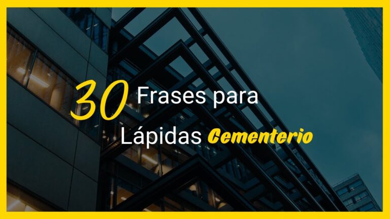 frases cortas para colocar en una lapida