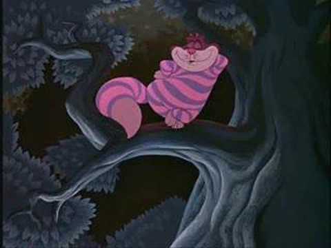 gato alice no pais das maravilhas desenho