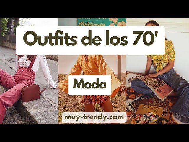 imagenes de ropa de los años 70 para mujeres