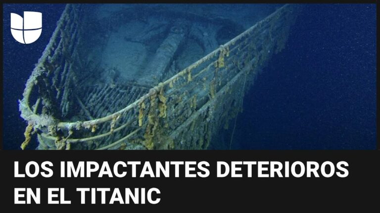 imagenes reales del titanic en el fondo del mar