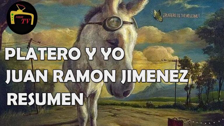 juan ramon jimenez platero y yo resumen corto