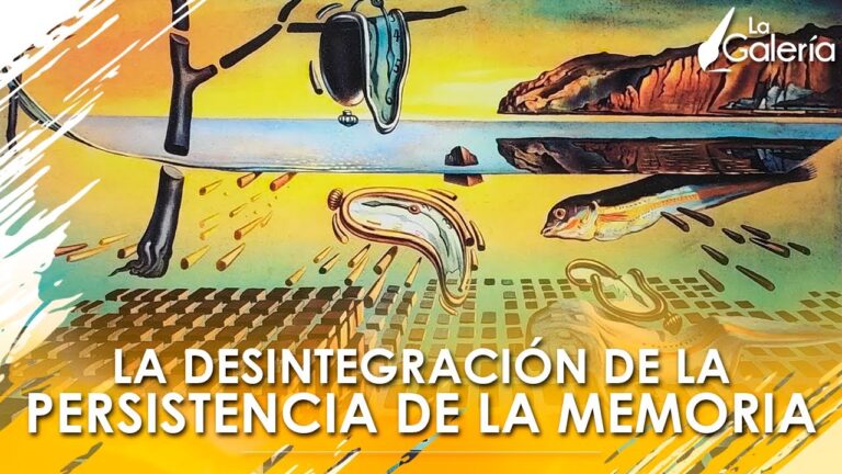 la desintegración de la persistencia de la memoria