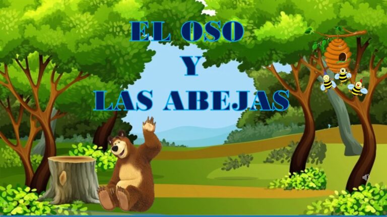 la fábula del oso y las abejas