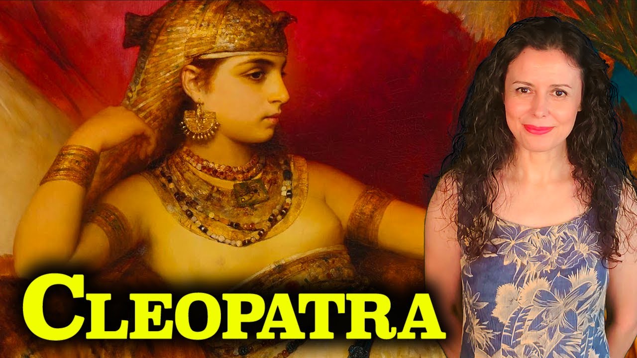 la historia de cleopatra y julio cesar