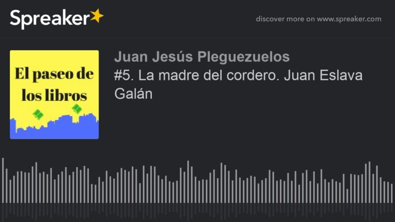 la madre del cordero juan eslava galán
