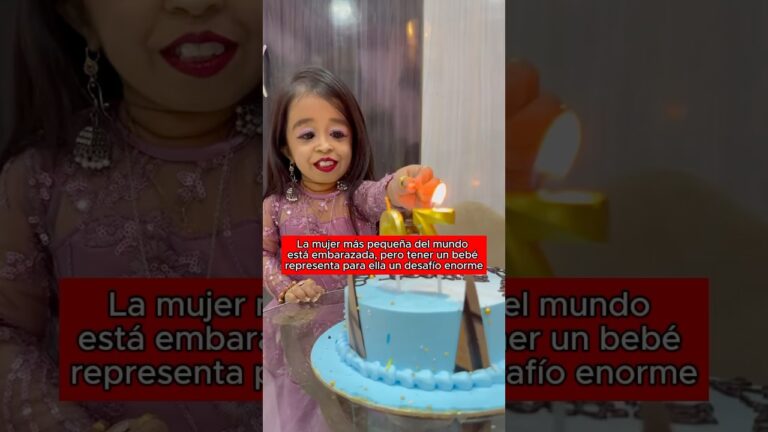 la mujer mas chiquita del mundo embarazada