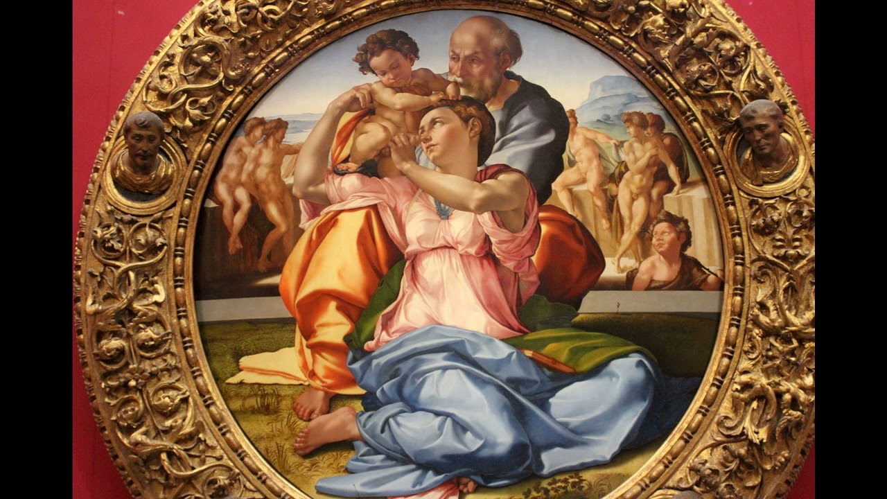 la sagrada familia pintura de miguel angel