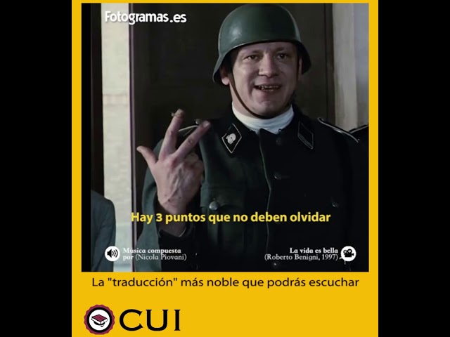 la vida es bella en italiano traductor