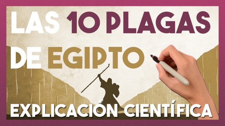 las 10 plagas de egipto en orden