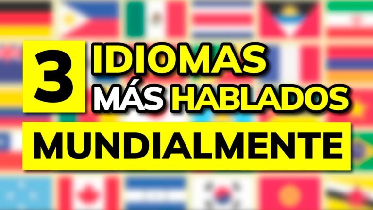 lenguas mas habladas en el mundo 2017