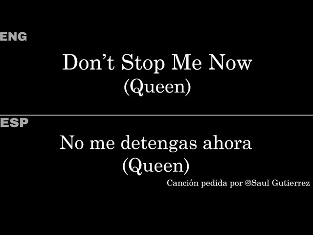 letra de cancion don t stop me now