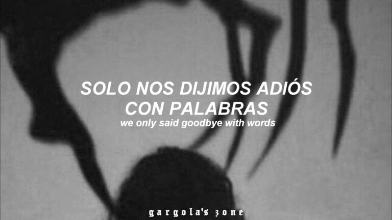 letra de la cancion back to black en español