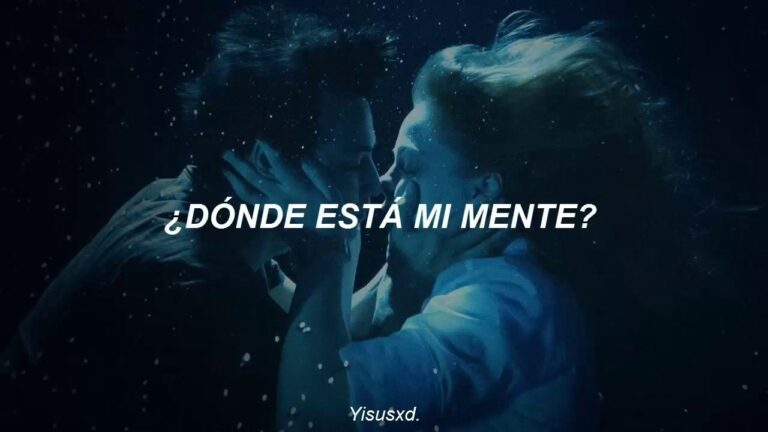 letra de where is my mind en español