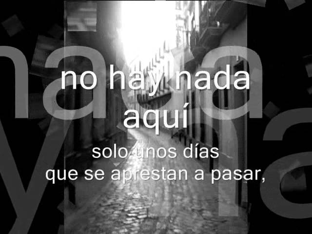 letra de y nada mas silvio rodriguez