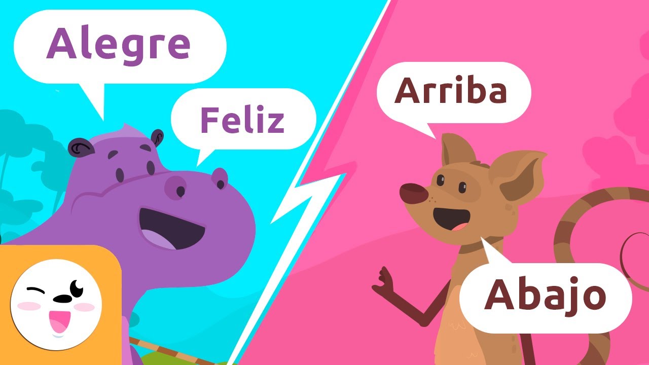 lista de antonimos y sinonimos en español