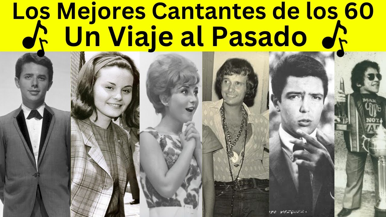 lista de cantantes de los años 60