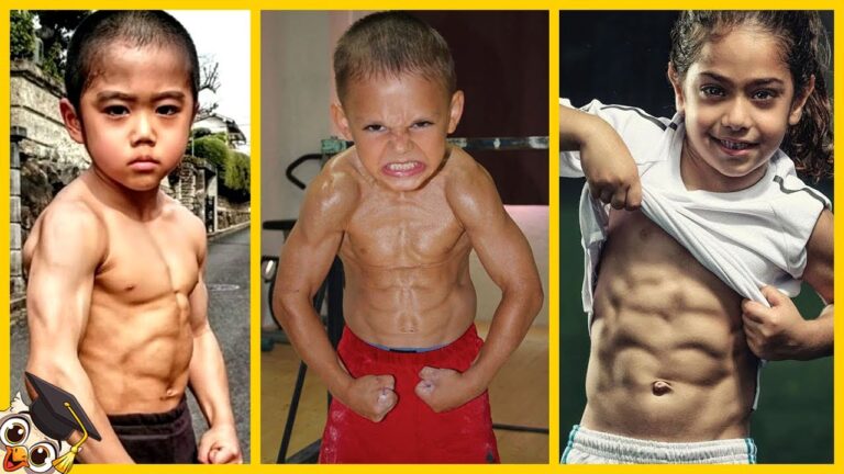 los 10 niños mas fuertes del mundo