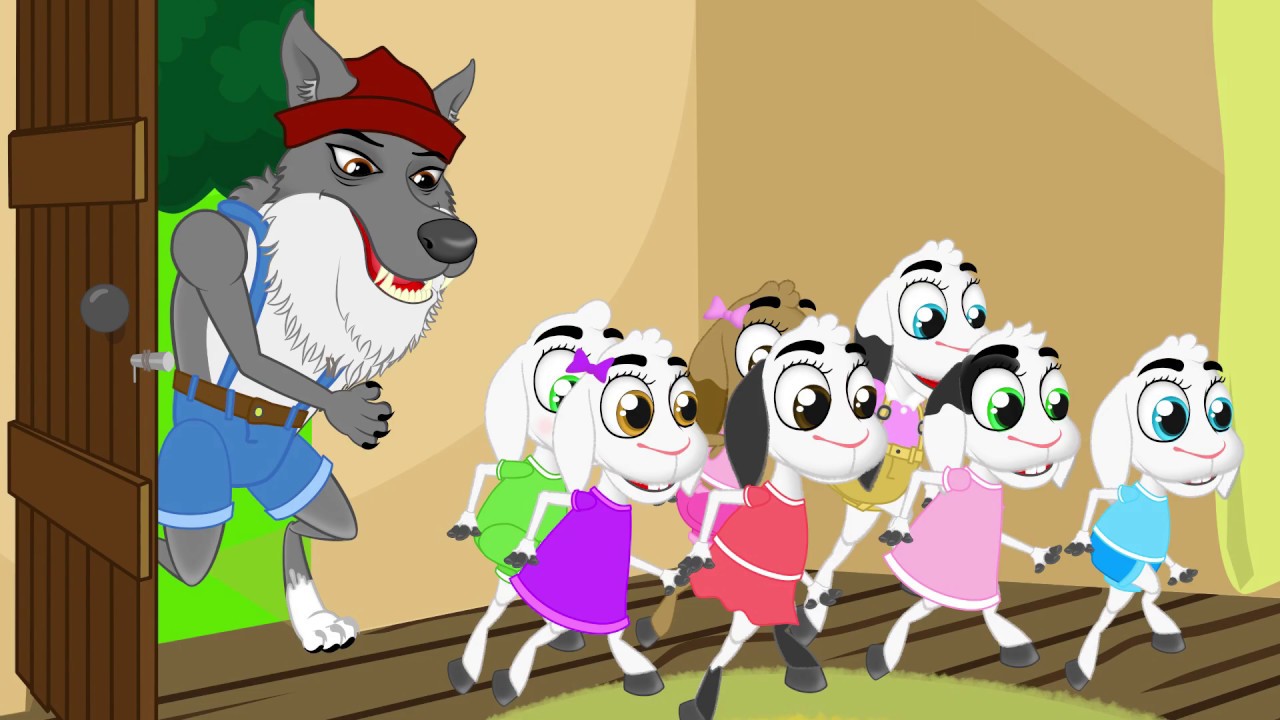 los 7 cabritos y el lobo feroz cuento
