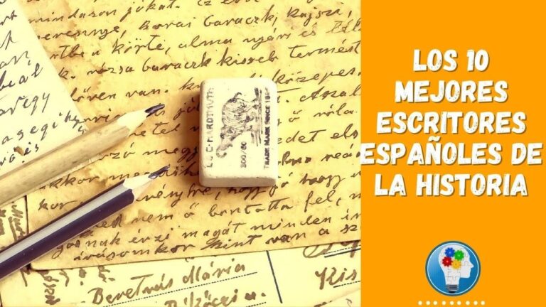 mejores escritores españoles de todos los tiempos