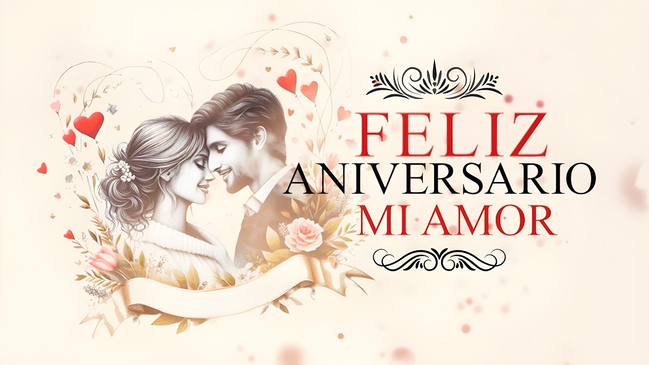 mensajes de aniversario de novios 1 año