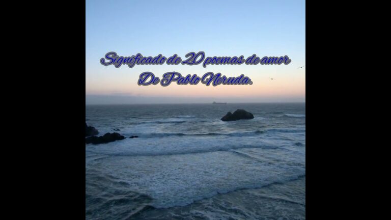 metrica 20 poemas de amor y una cancion desesperada