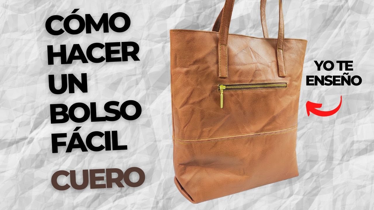 moldes de carteras de cuero paso a paso