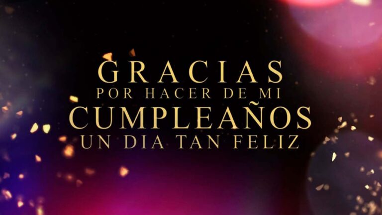 muchas gracias a todos por sus felicitaciones