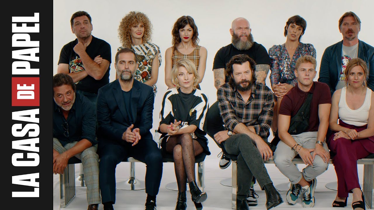 nombres de los personajes de la casa de papel