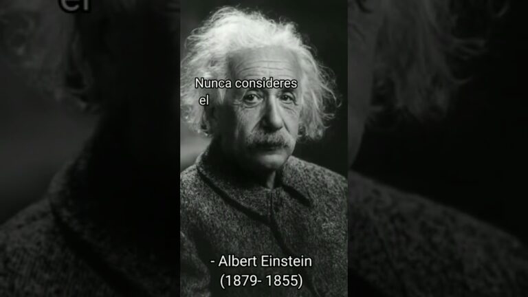 pensamientos de albert einstein sobre el estudio