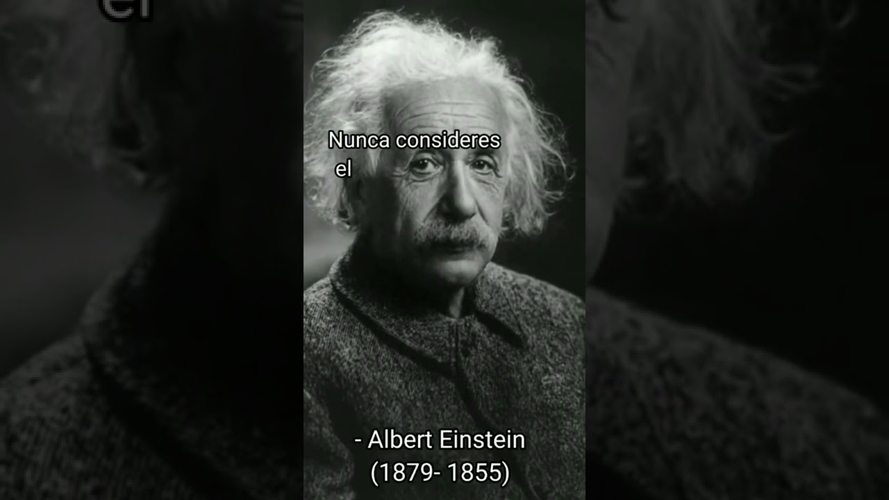 pensamientos de albert einstein sobre el estudio