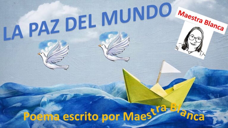 poema sobre la paz para niños cortos