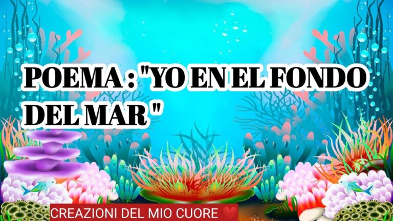 poema yo en el fondo del mar