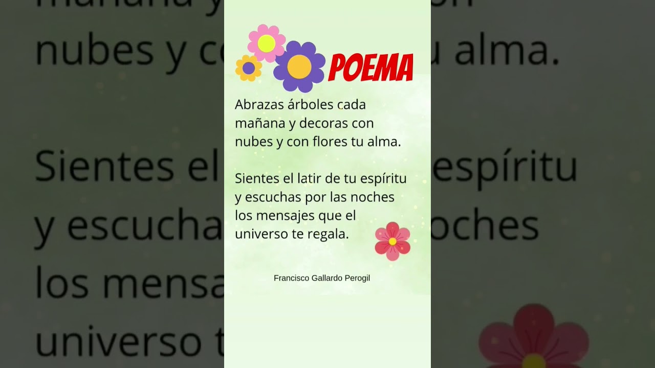 poemas de 3 estrofas y 6 versos
