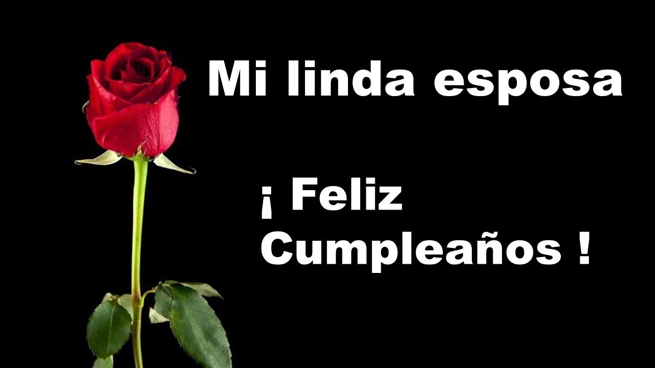 poemas de cumpleaños para mi esposa cortos