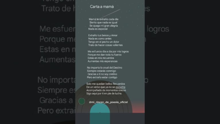 poemas del dia de la madre de 6 estrofas
