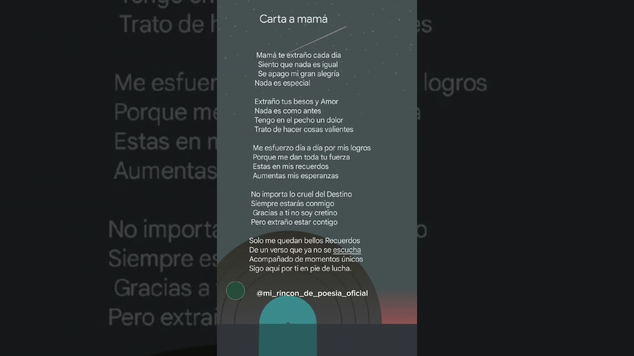 poemas del dia de la madre de 6 estrofas
