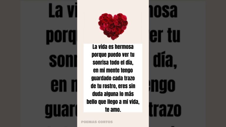 poemas para el chico que me gusta